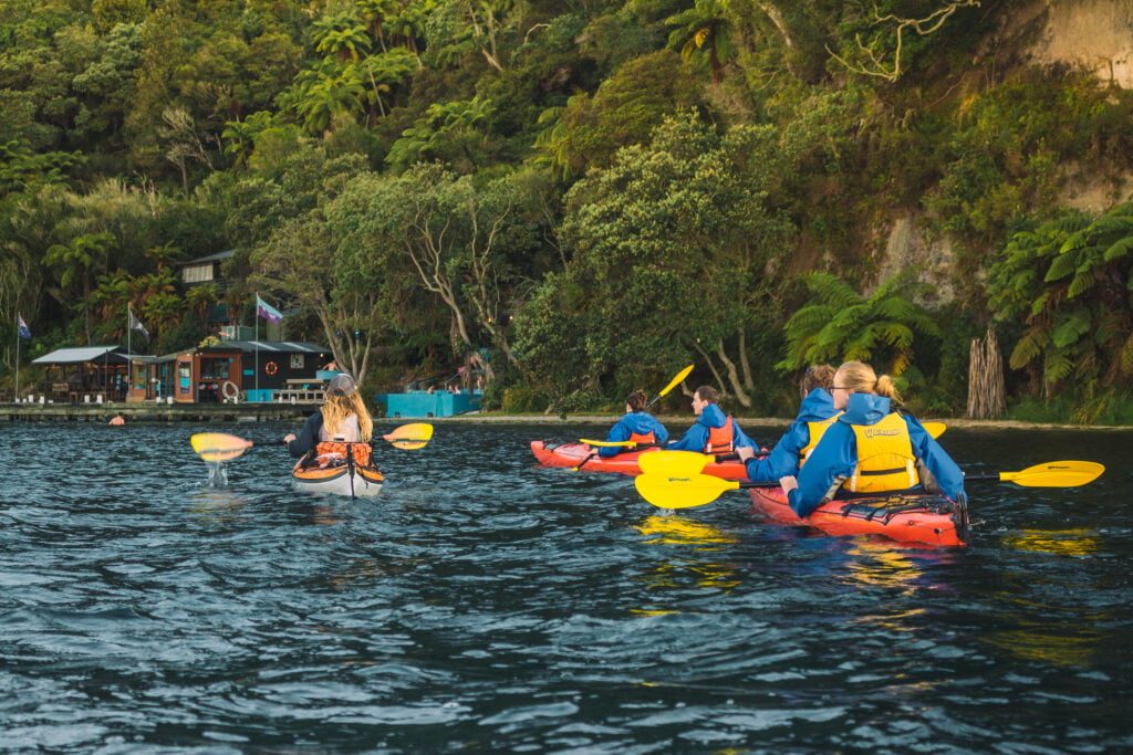 Waimarino Education Trust Lake Rotoiti Sea Kayak 