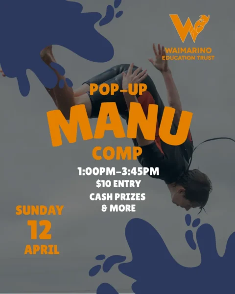 Man performing a backflip, event details overlayed